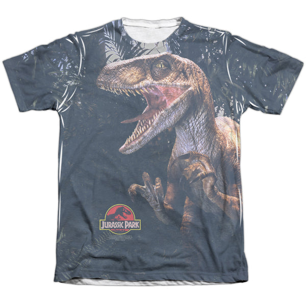 Jurassic Park - Raptors Adult Regular Fit Short Sleeve 65 - 35 Poly - Cotton