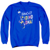 Jurassic Park - Bingo Dino Dna Adult Crewneck Sweatshirt