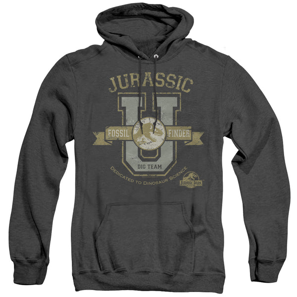Jurassic Park - Jurassic U Adult Heather Hoodie