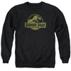 Jurassic Park - Distressed Logo Adult Crewneck Sweatshirt