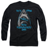 Jaws - Boat In Mouth Adult Long Sleeve