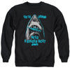 Jaws - Boat In Mouth Adult Crewneck Sweatshirt