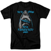 Jaws - Boat In Mouth Adult Regular Fit Short Sleeve