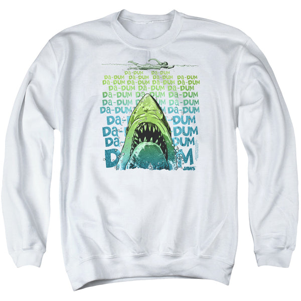 Jaws - Da Dum Adult Crewneck Sweatshirt