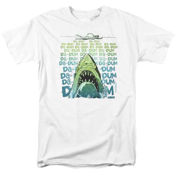 Jaws - Da Dum Adult Regular Fit Short Sleeve
