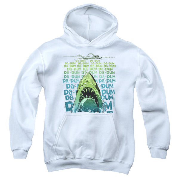 Jaws - Da Dum Youth Hooded Sweatshirt