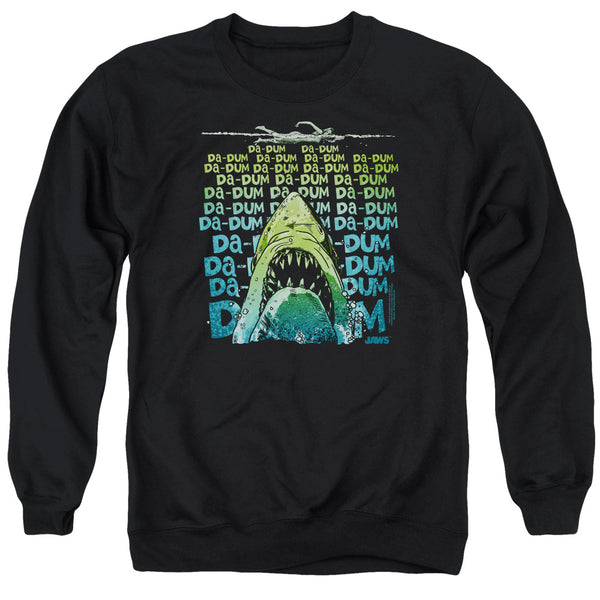 Jaws - Da Dum Adult Crewneck Sweatshirt