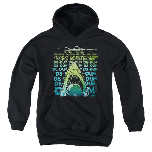 Jaws - Da Dum Youth Hooded Sweatshirt
