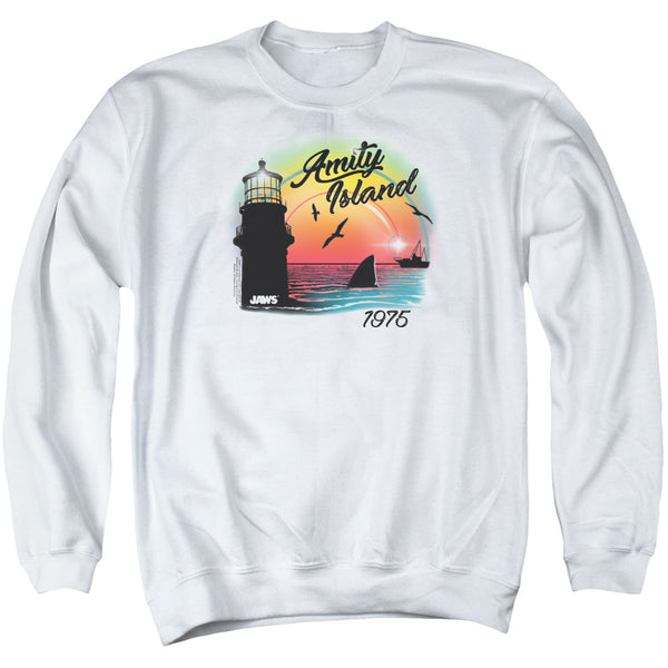 Jaws - Amity Island Adult Crewneck Sweatshirt