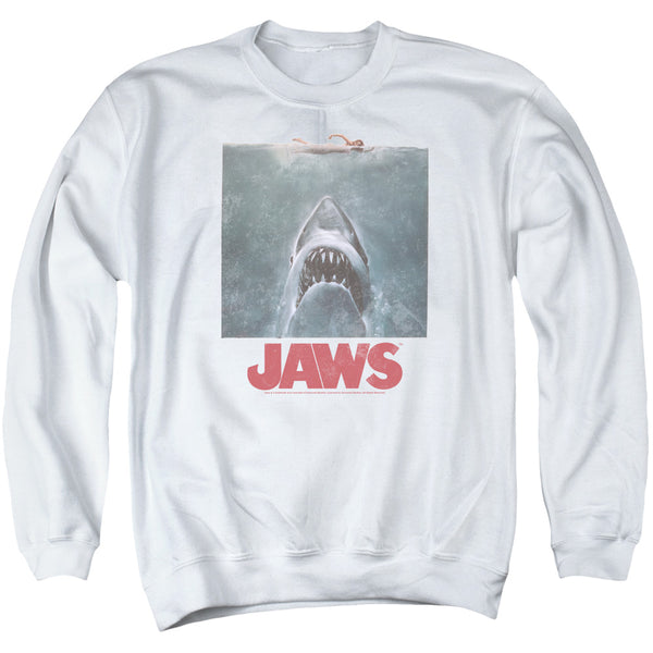 Jaws - Distressed Jaws Adult Crewneck Sweatshirt