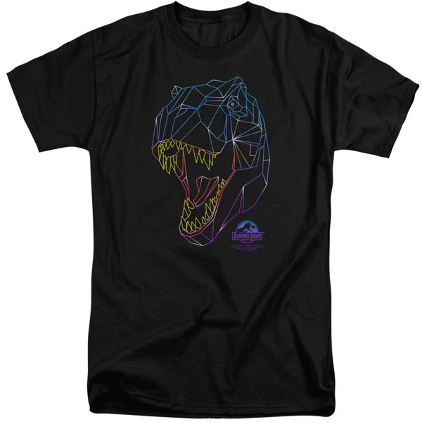 Jurassic Park - Neon T Rex Adult Tall Fit Short Sleeve