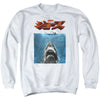 Jaws - Japanese Poster Adult Crewneck Sweatshirt