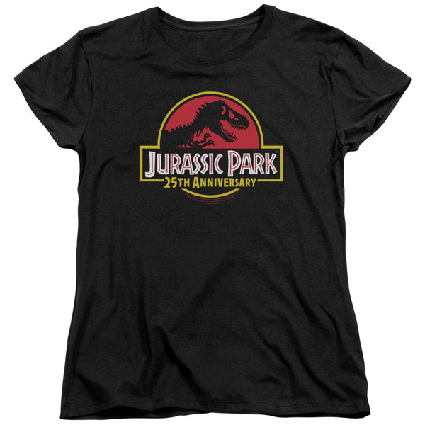 Jurassic Park - 25Th Anniversary Logo Women's Short Sleeve