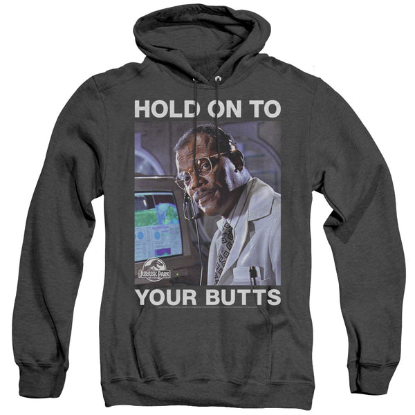 Jurassic Park - Hold Onto Adult Heather Hoodie
