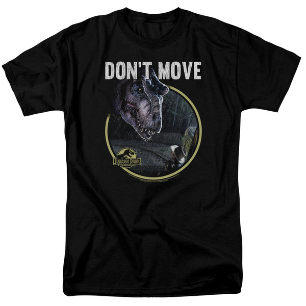 Jurassic Park - Dont Move Adult Regular Fit Short Sleeve
