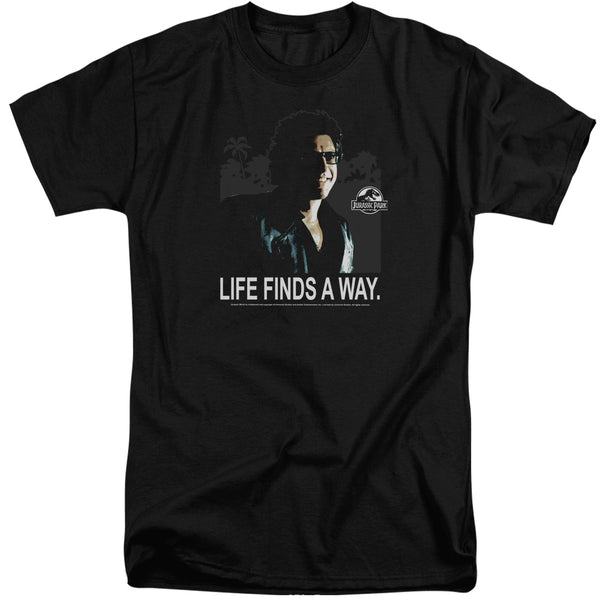 Jurassic Park - Life Finds A Way Adult Tall Fit Short Sleeve