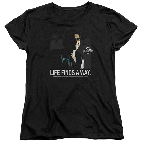 Jurassic Park - Life Finds A Way Women's Short Sleeve