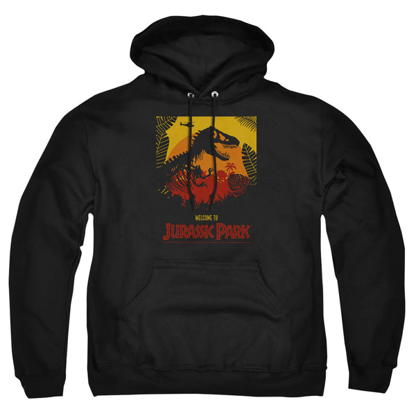Jurassic Park - Welcome To Jp Adult Pullover Hoodie