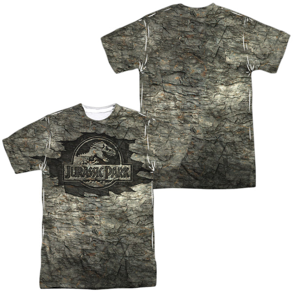 Jurassic Park - Jurassic Stone (Front - Back Print) Adult Regular Fit Short Sleeve 100% Poly