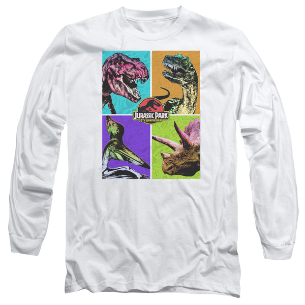 Jurassic Park - Prehistoric Block Adult Long Sleeve