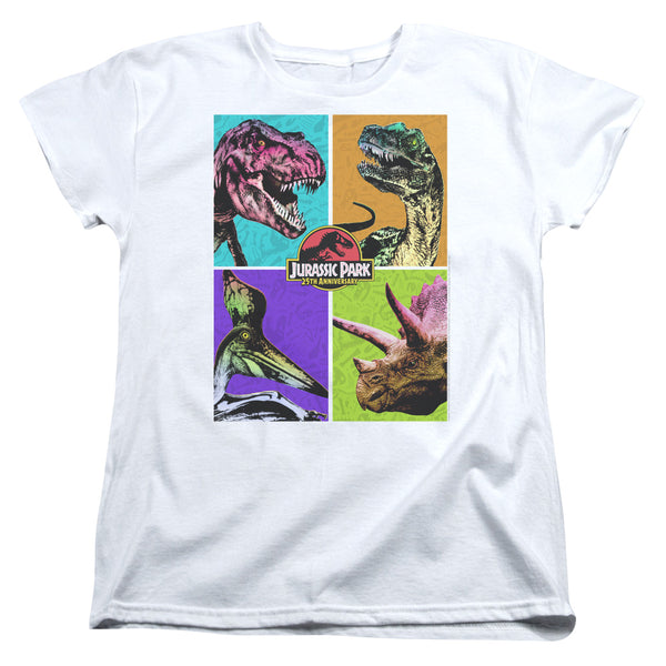 Jurassic Park - Prehistoric Block Women's Short Sleeve