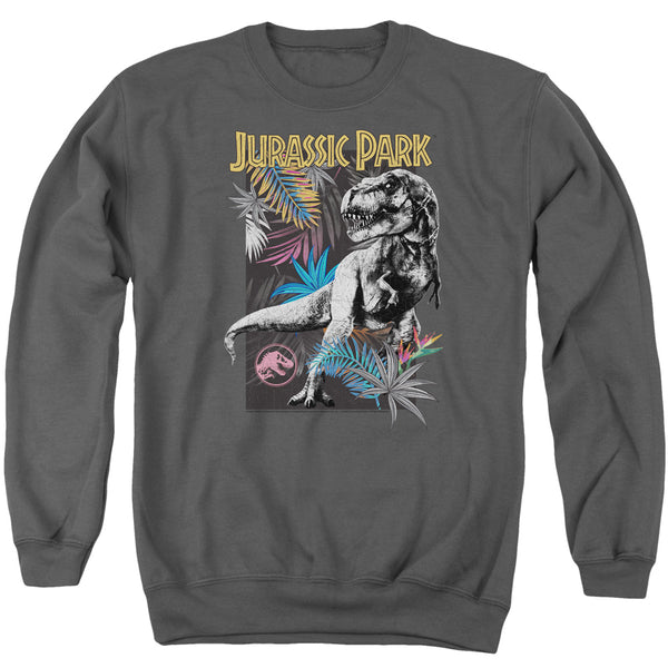 Jurassic Park - Foliage Adult Crewneck Sweatshirt
