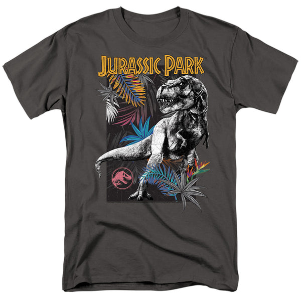 Jurassic Park - Foliage Adult Regular Fit Short Sleeve