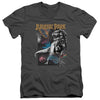 Jurassic Park - Foliage Adult Slim Fit V Neck Cotton