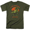 Jurassic Park - Camp Jurassic T Rex Adult Regular Fit Short Sleeve