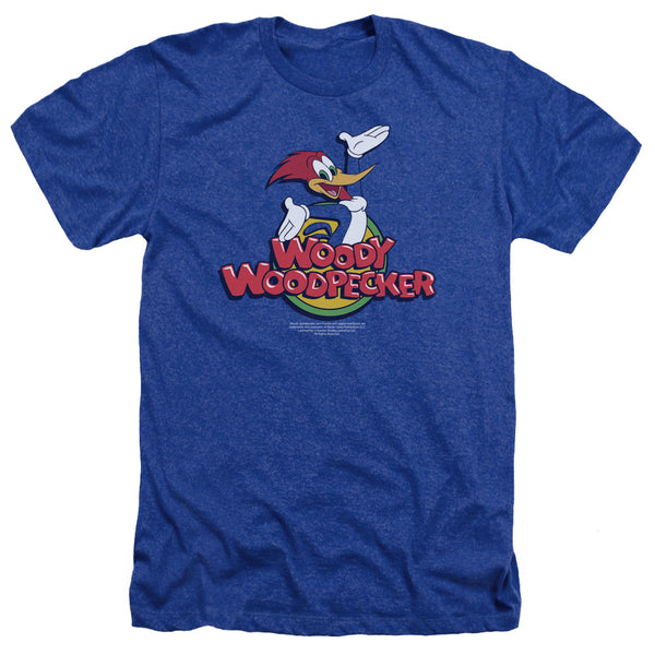 Woody Woodpecker - Woody Adult Regular Fit Heather Short Sleeve