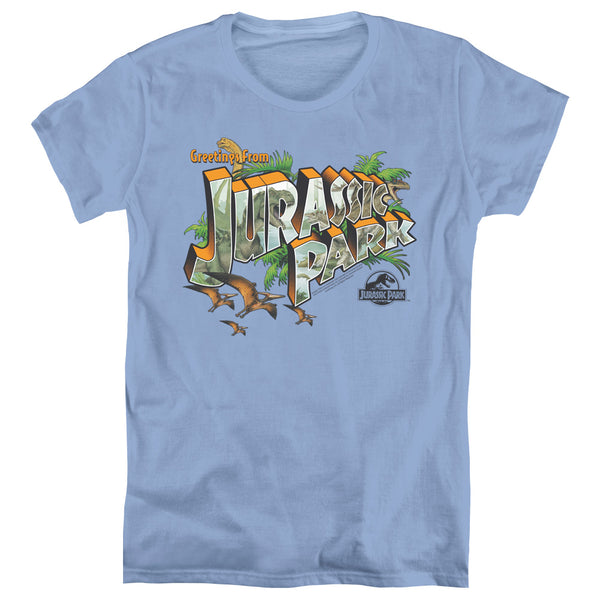 Jurassic Park - Greetings From Jp Women's Short Sleeve
