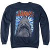 Jaws - Ocean Tie Dye Adult Crewneck Sweatshirt