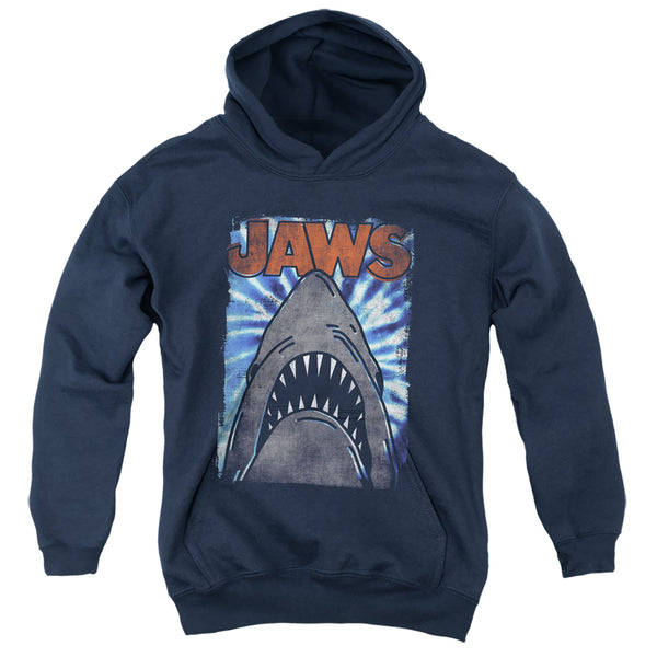 Jaws - Ocean Tie Dye Youth Hooded Sweatshirt