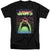 Jaws - Neon Line Art Poster Adult Tall Fit Short Sleeve