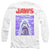 Jaws - Scribble Poster Adult Long Sleeve