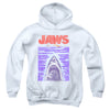 Jaws - Scribble Poster Youth Hooded Sweatshirt