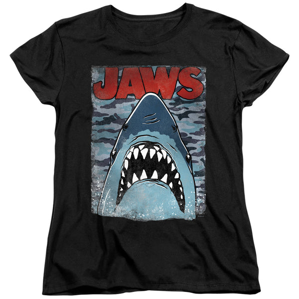 Jaws - Camo Jaws Women's Short Sleeve