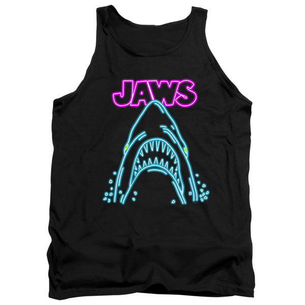 Jaws - Neon Jaws Adult Tank Top