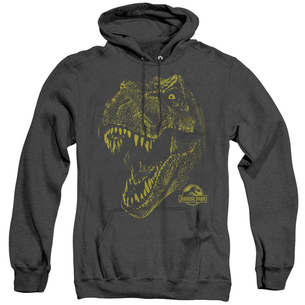 Jurassic Park - Rex Mount Adult Heather Hoodie
