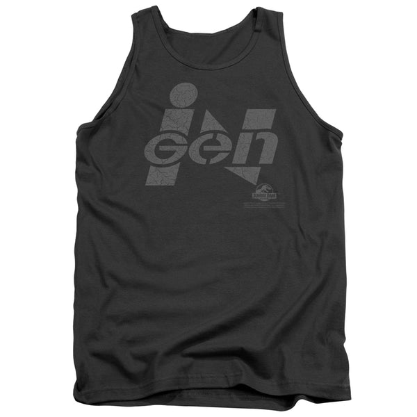 Jurassic Park - Ingen Logo Adult Tank Top