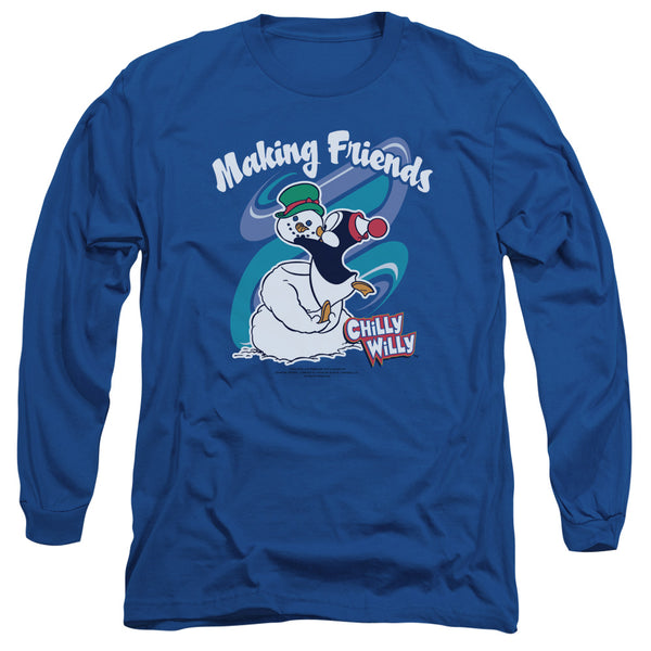 Chilly Willy - Making Friends Adult Long Sleeve