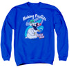 Chilly Willy - Making Friends Adult Crewneck Sweatshirt