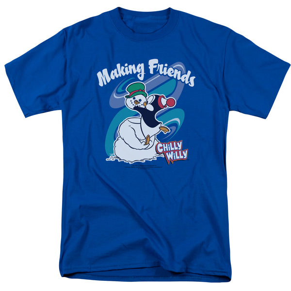 Chilly Willy - Making Friends Adult Regular Fit Short Sleeve