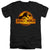 Jurassic World - Rendered Logo Adult Slim Fit V Neck Cotton