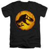Jurassic World - Dominion ICon Adult Slim Fit V Neck Cotton
