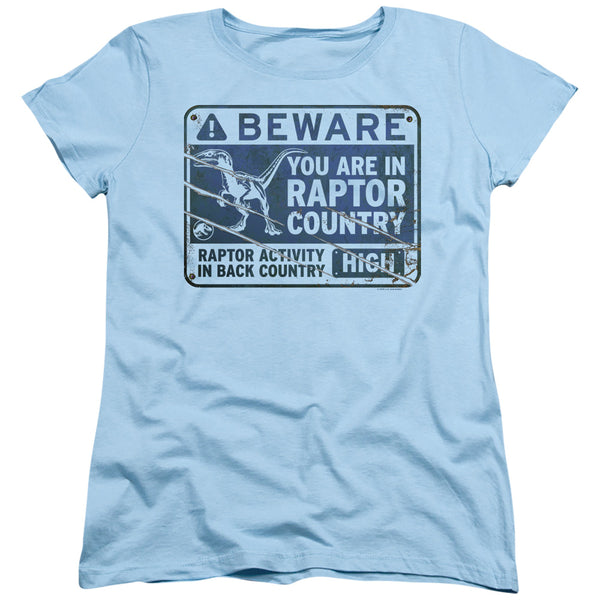 Jurassic World - Raptor Sign Women's Short Sleeve