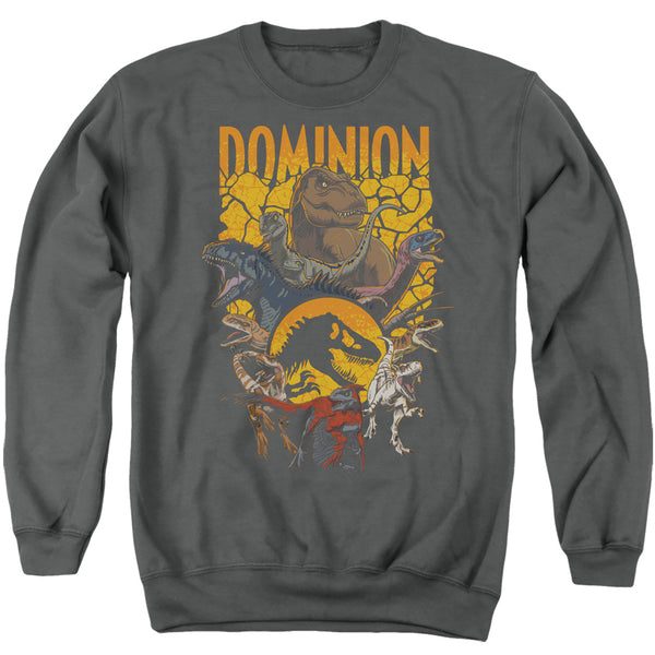 Jurassic World - Dominion Pack Illustrated Adult Crewneck Sweatshirt