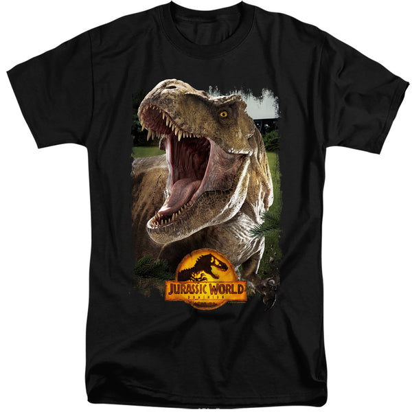 Jurassic World - Rex Beauty Shot Adult Tall Fit Short Sleeve