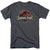 Jurassic Park - Stone Logo Adult Regular Fit Short Sleeve