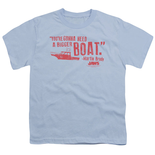 Jaws - Bigger Boat Youth Short Sleeve